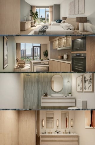 Apartamentos en venta PARKSIDE Brickell Miami (D) — miniatura 4 de 7