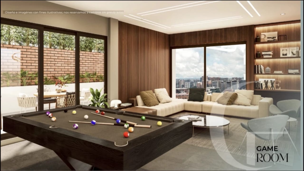 Apartamento en venta Modelo 2 CASA FIORE Zona 10 (D) — foto 3 de 7