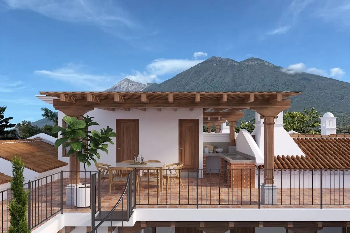 Casa en venta Mariposas De la Estancia Modelo A - Antigua Guatemala (D) — foto 1 de 16